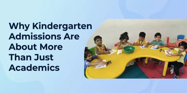 Kindergarten classroom environment