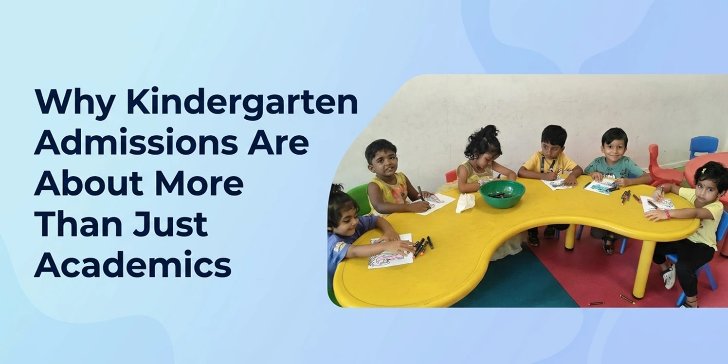 Kindergarten classroom environment