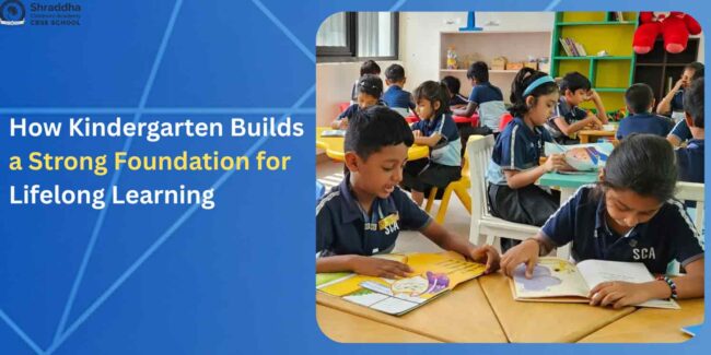 Kindergarten classroom building a strong learning foundation for children