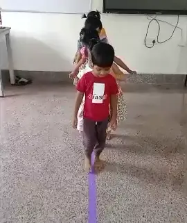 Walking on a Straight Line