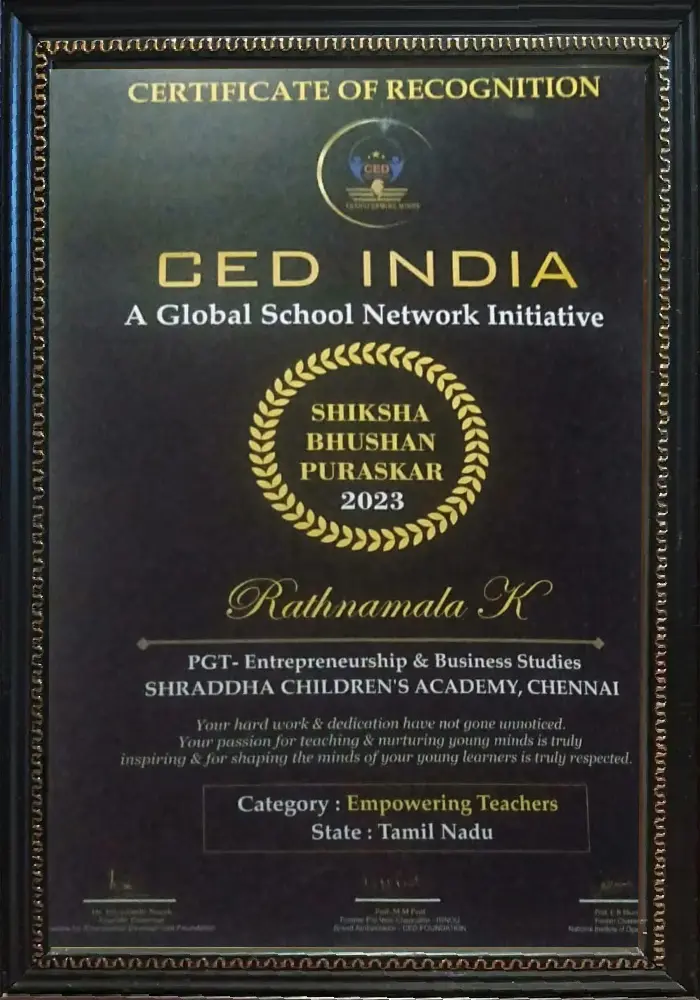 Shiksha Bhushan Puraskar Award 2023