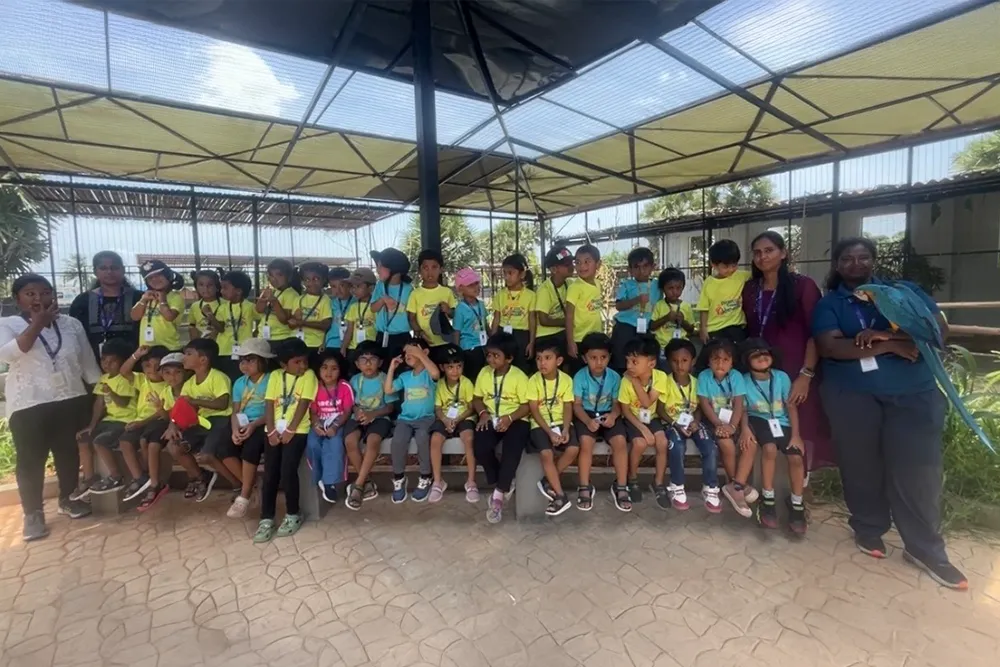 KG Field Trip to URME Farm 