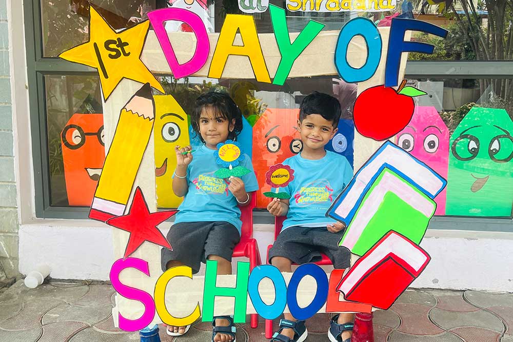 KG First Day of School